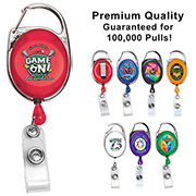 Oberlin 30” Cord Retractable Carabiner Style Badge Reel and Badge Holder  (Patent D539,122) - Innovation Line Canada